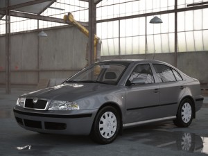 skoda oktavia tour 2008 3D Model