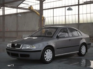 स्कोडा ऑक्टेविया टूर 2008 3D मॉडल