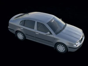 skoda oktavia tour 2008 3D Model