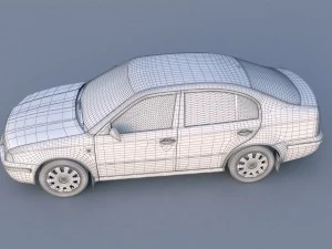 skoda oktavia tour 2008 3D Model