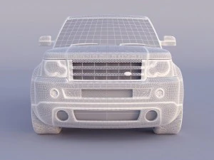 range rover sport 3D Model