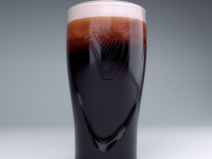 guinness beer glass Modelo 3D