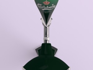 carlsberg beer tap 3D Model