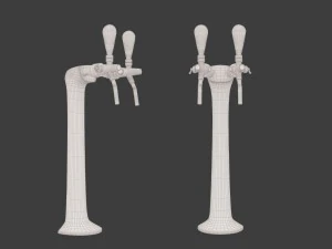 beer tap pub equipment 3D Model