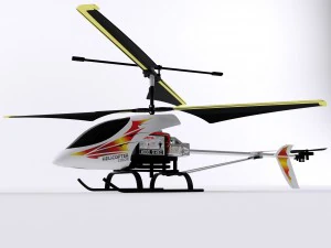 toy helicopter model 3D Model