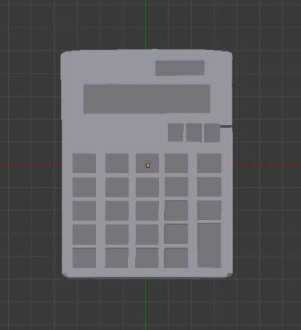 calkulator 3d blender 3D Model .c4d .max .obj .3ds .fbx .stl .blend 