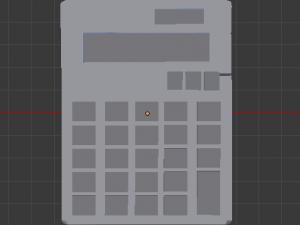 calkulator 3d blender 3D 模型
