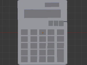 calcolatrice frullatore 3d Modello 3D