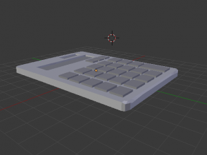 calkulator 3d blender 3D Model