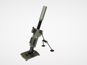 mortar 3D Модель