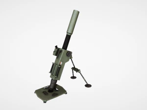 mortar 3D Model