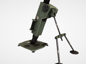 mortar Model 3D