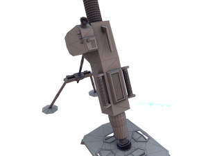 mortar Model 3D