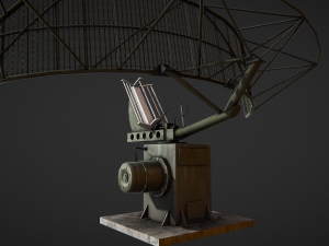 radar 3D 모델