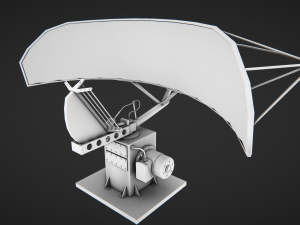 radar 3D 모델