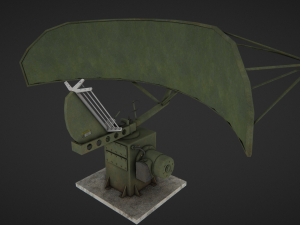 radar 3D 모델