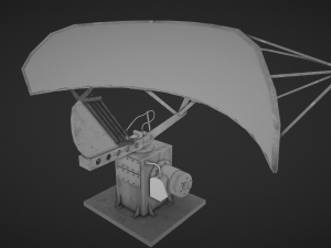 radar 3D 모델