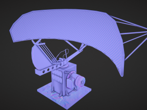 radar 3D 모델