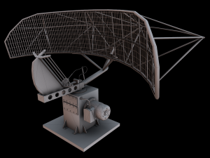 radar 3D 모델
