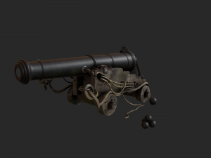 pirate ship prop 3D Модель