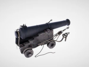 pirate ship prop 3D Model