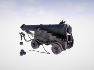 pirate ship prop 3D Модель