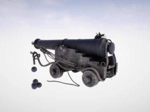 pirate ship prop 3D Model
