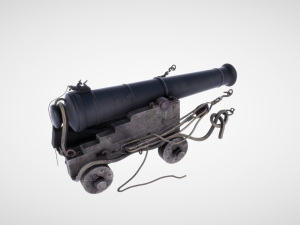 pirate ship prop 3D Модель