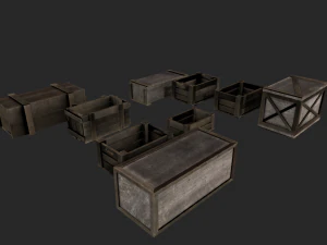 pirate ship prop 3D Model