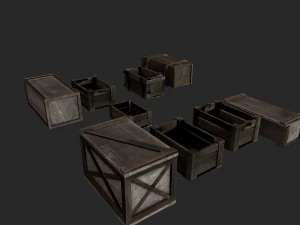 pirate ship prop 3D Model