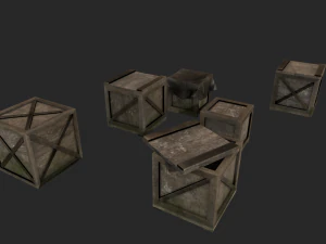 pirate ship prop 3D Model