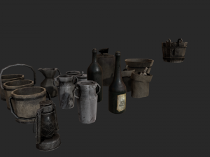 pirate ship prop 3D Модель