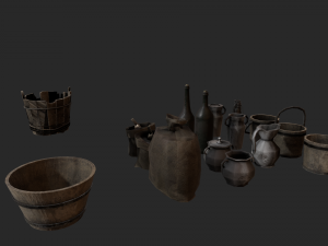 pirate ship prop 3D Модель