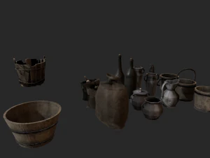 pirate ship prop 3D Model