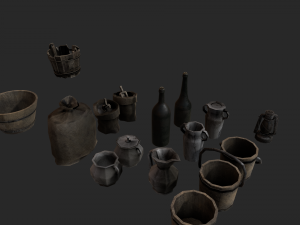 pirate ship prop 3D Модель