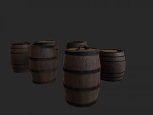 pirate ship prop 3D 模型