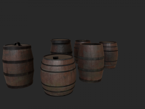 pirate ship prop 3D Модель
