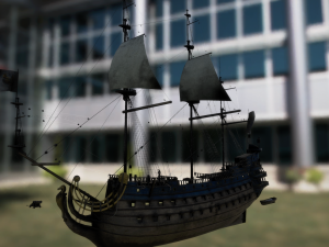 royal sailship 3D 模型