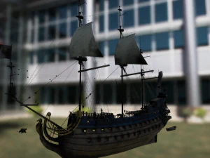 royal sailship 3D Model