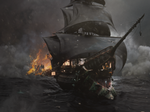 the deadpool - sailboat Modelo 3D
