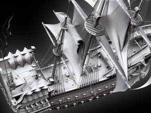 the deadpool - sailboat 3D Model