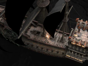 the deadpool - sailboat 3D Model