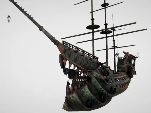 the deadpool - sailboat 3D Model
