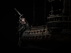 the deadpool - sailboat Model 3D