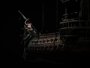 the deadpool - sailboat 3D Model