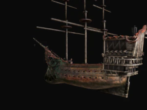the deadpool - sailboat 3D Model