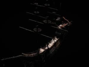 the deadpool - sailboat 3D Model