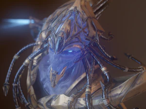 zealot and protoss platform 3D Model