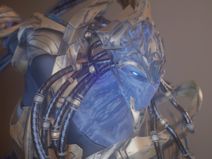 zealot and protoss platform 3D-Modell