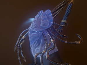 zealot and protoss platform 3D-Modell